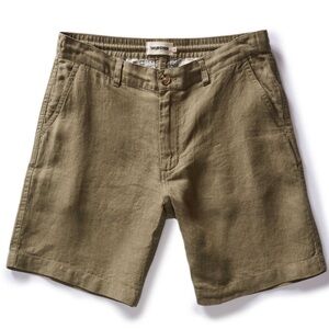 Olive linen shirts size 33